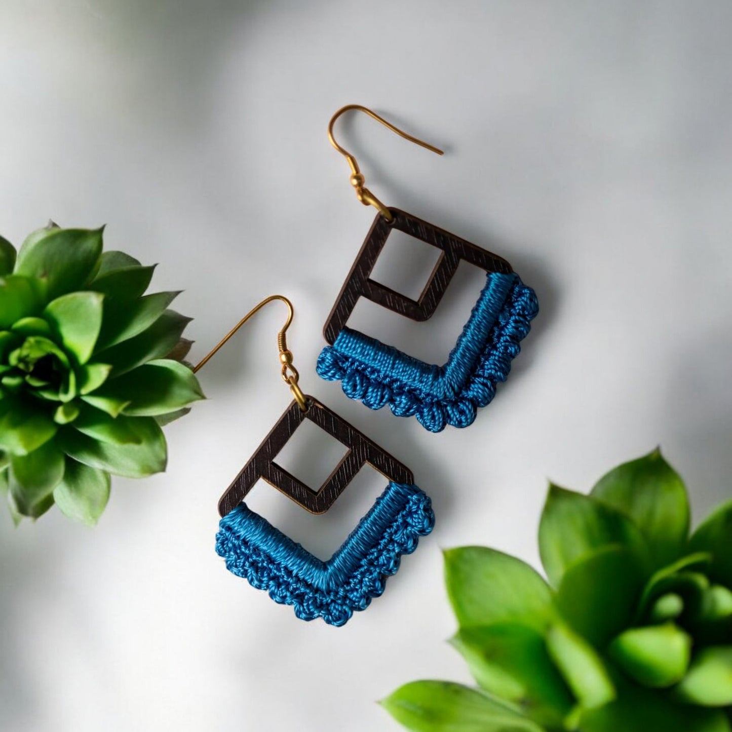 Square Loop Earrings
