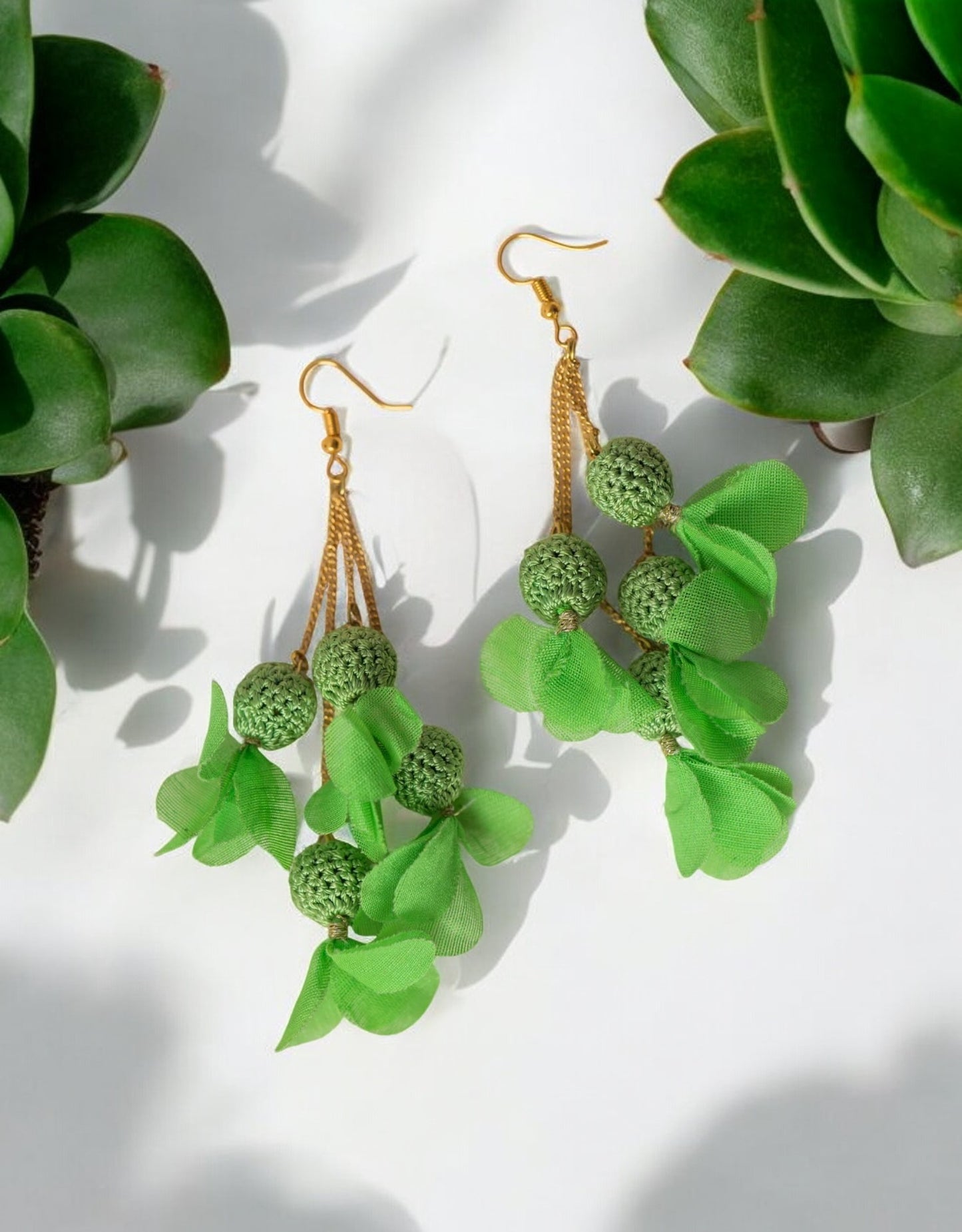 Floral Swing Earrings