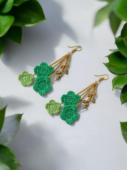 Swing Poppies Earrings
