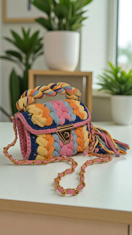 Bubble Pop Crochet Bag