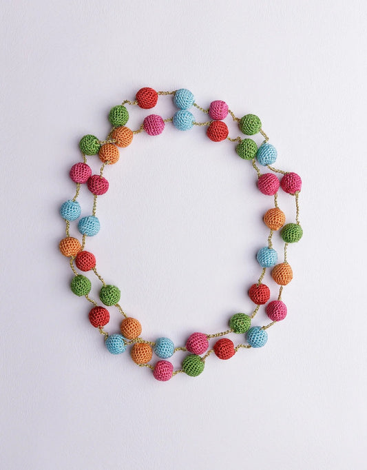 Mela Necklace ~ Multicoloured Beads