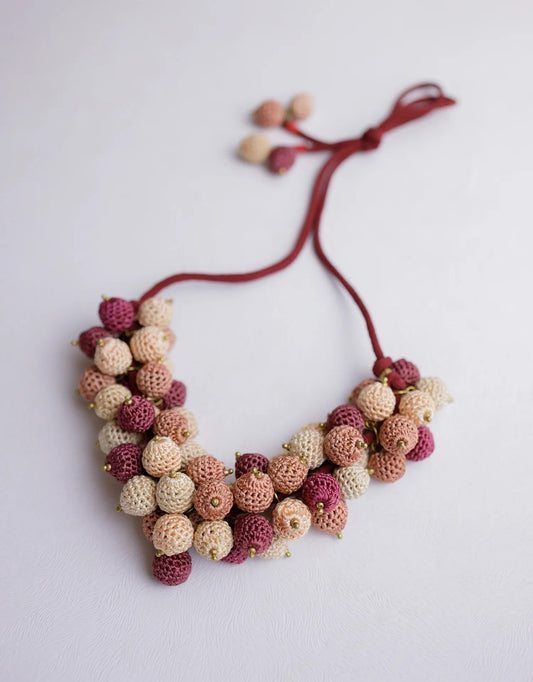 Guldasta Necklace ~ Rust