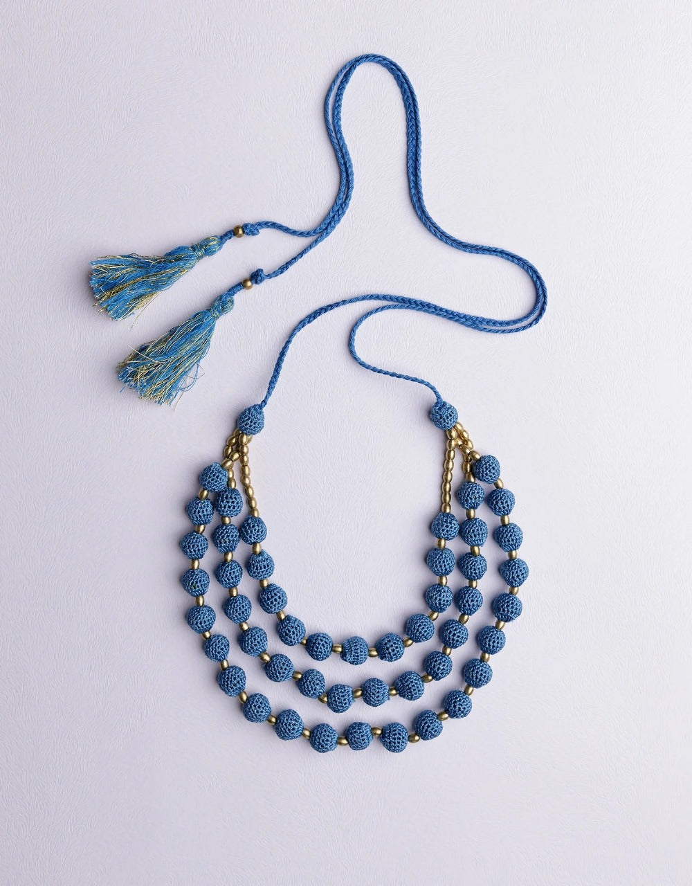 Roop Necklace ~ Cobalt Blue
