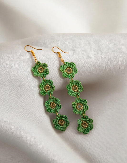 Daisies Danglers Earrings