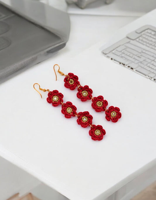 Daisies Danglers Earrings