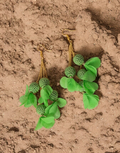 Floral Swing Earrings
