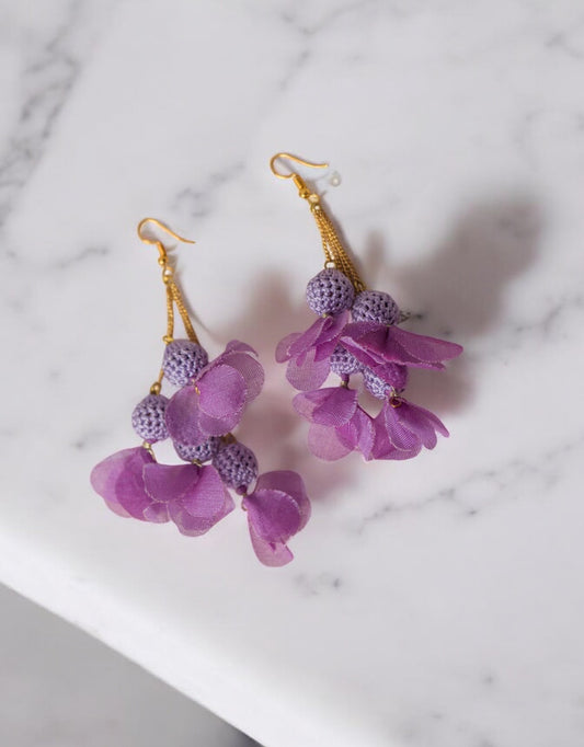 Floral Swing Earrings