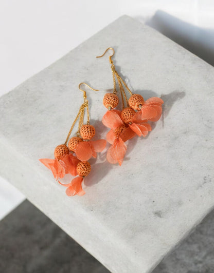 Floral Swing Earrings