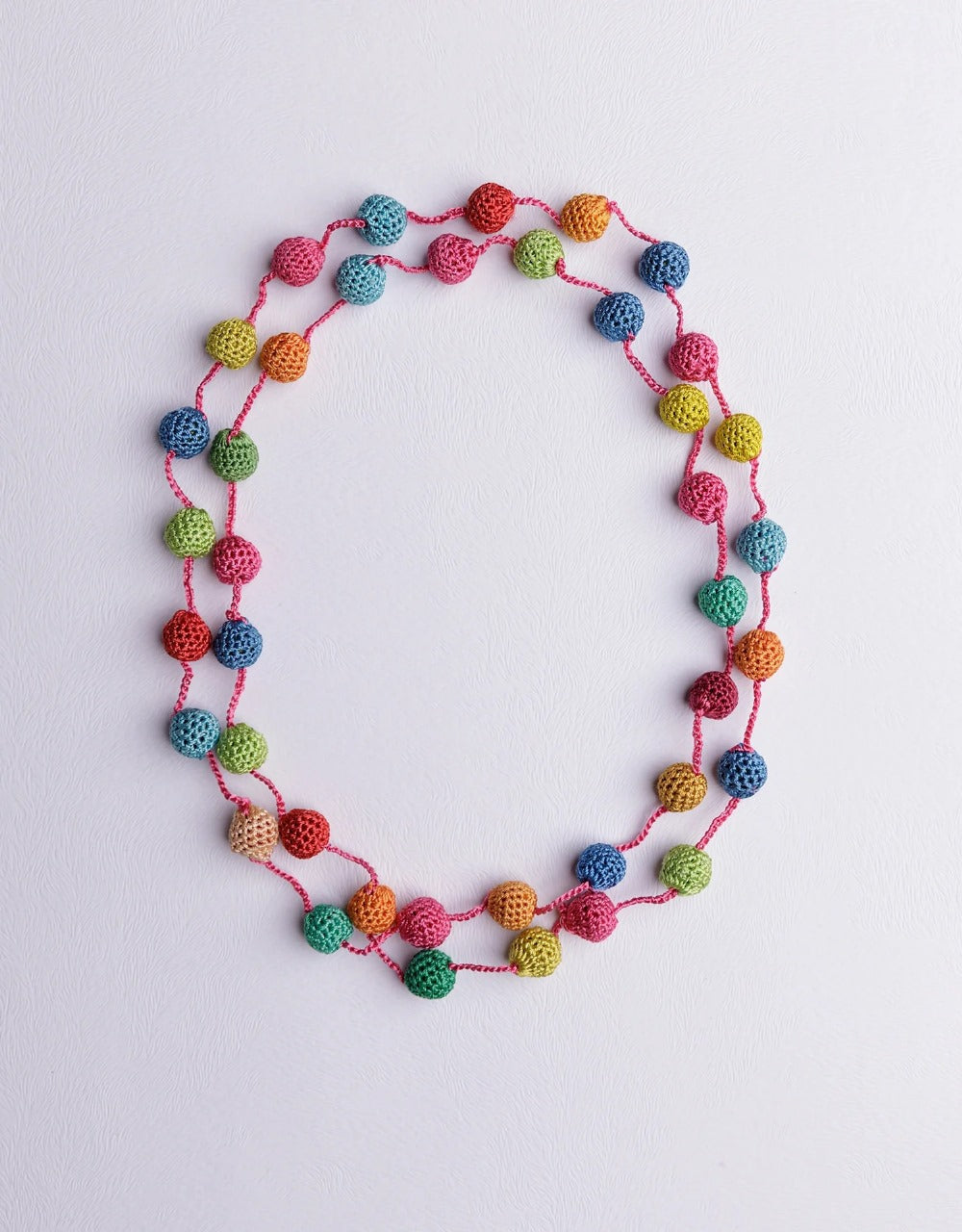 Mela Necklace ~ Multicoloured Small Beads