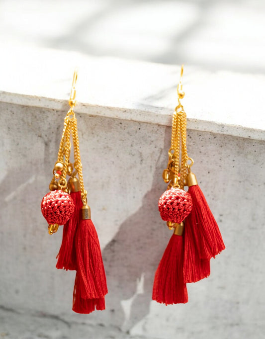 Swing Tassel Earrings