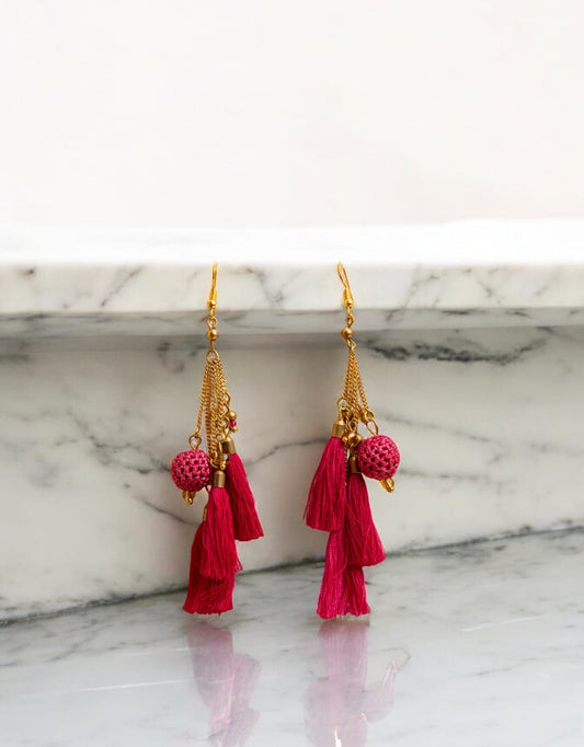 Swing Tassel Earrings