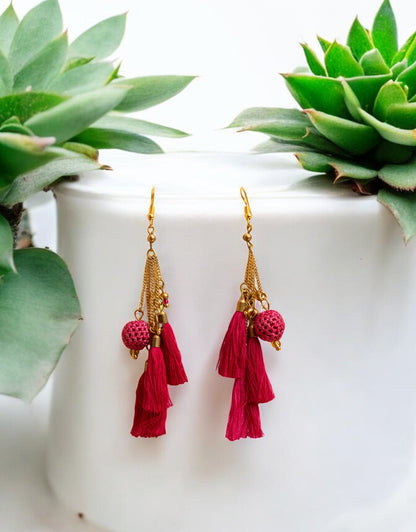 Swing Tassel Earrings